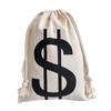 Paquete de Lienzo de Dólar Ladrillos de Bolsillo Barra de Oro Accesorios de Película Escenario Halloween Regalo Disfraz de Pirata Suministros para Fiesta