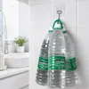 Ganchos adesivos fortes, transparentes, tamanho grande, não requer perfuração, montados na parede, para serviço pesado, sem deixar marcas, adequados para banheiros e cozinhas