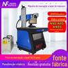 Máquina de marcação a laser ultravioleta máquina de gravação máquina de marcação a laser de fibra placa de identificação de aço inoxidável código de pulverização máquina de escrever de metal