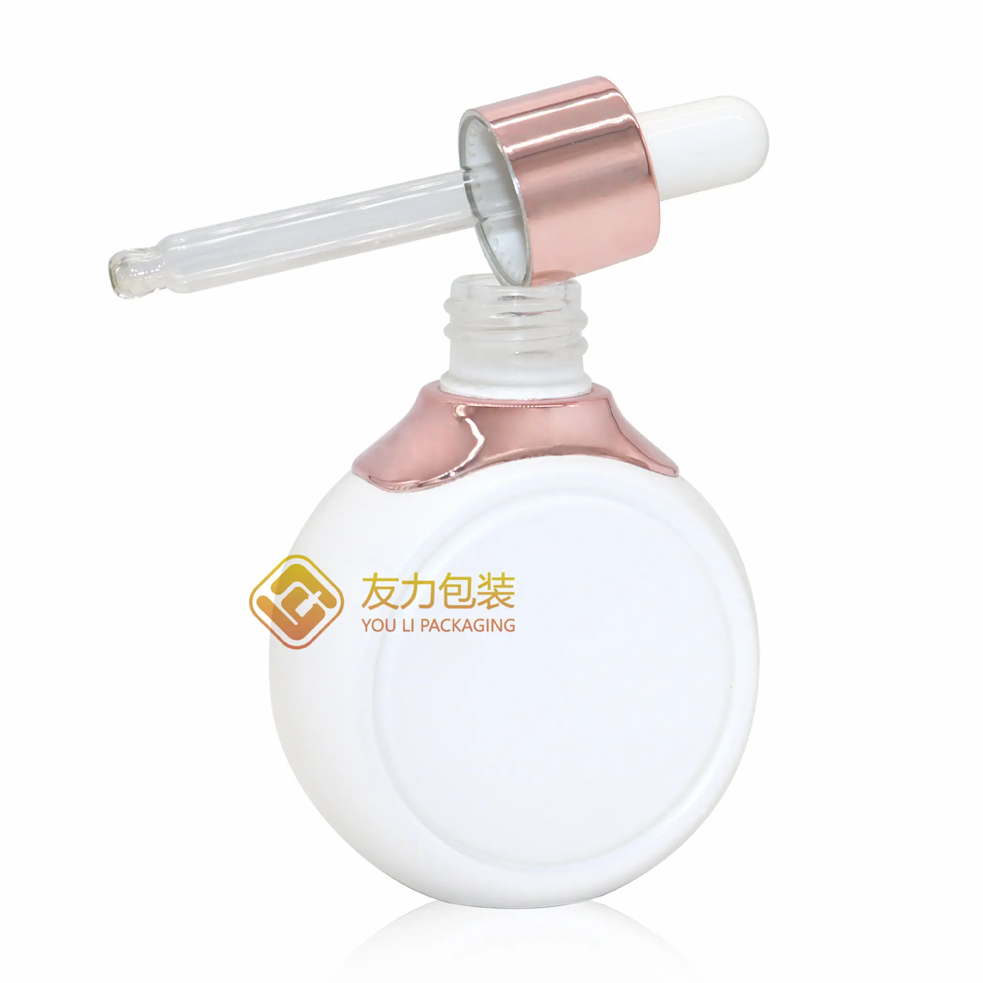 雅白 圆弧盖V10 流光瓶