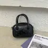 Bolsa Transversal de Ombro Único Cor Sólida Simples Estilo Coreano para Mulheres, Design de Nicho, Bolsa de Mão com Textura Fashion, Mochila Versátil