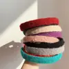 Accesorios Listos para Usar Cinta Accesorios de Lana Fabricante Venta Directa Diadema de Lazo Adorno para la Cabeza Poliéster Terciopelo Cinta Decorativa