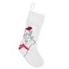 Calcetines de Navidad Papá Noel Muñeco de Nieve Pingüino Reno Adornos de Navidad Decoraciones de Chimenea Calcetines de Navidad