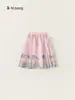 Bangxuan Ropa Infantil Colección Otoño: Hanfu Infantil para Niñas, Conjunto para el Festival de Medio Otoño, Falda de Cara de Caballo, Conjunto de Dos Piezas Estilo Chino para Niñas