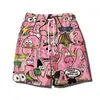 Pantalones Cortos de Bob Esponja Verano Casual Pantalones de Pijama Ropa de Exterior Verano Nuevo Sueltos Tallas Grandes Pantalones Cortos de Dibujos Animados