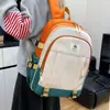 Mochilas Escolares para Niños y Niñas, Bloques de Color, Gran Capacidad, Mochilas Nuevas Ligeras y Versátiles para Estudiantes de Primaria, Adecuadas para Grados 3-6, Transfronterizas