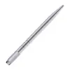 Pluma de bordado de boca cruzada de punta de cola directa de fábrica No.5 aleación de aluminio lápiz de cejas coreano metal bordado pluma hecha a mano