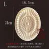 Talla de Madera Dongyang Madera Maciza Estilo Europeo Cabeza de Puerta de Madera Flor Redonda Calcomanía Decorativa Marco de Espejo de Puerta Flor de Madera Fondo Ovalado Adorno Relieve