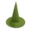 Chapéu de Halloween, Chapéu de bruxo para festa COS, Chapéu de mágico, Chapéu de bruxa de rede, Chapéu pontudo de bruxo em tecido de rede