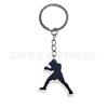 Boxe Série Esportes Chaveiro Pingente PVC Borracha Macia Chaveiro Criativo em estoque Mochila Escolar Pingente Chaveiro Pendurado