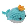 Paquete de Materiales para Crochet de Lana Set Muñeca de Peluche de Tejido Muñeca Tejida Muñeca de Ganchillo Tejido DIY