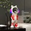 Adornos de Escritorio de Astronauta, Altavoces Bluetooth Coloridos, Decoraciones para Mueble de TV de Sala de Estar, Regalos de Inauguración de Casa y Apertura
