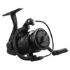 Carrete de pesca, carrete de spinning, bobina poco profunda, relación de alta velocidad, todo metálico, Guerrero Negro, carrete de micro-pesca, carrete de micro-spinning