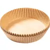 Fabricante de papel para air fryer Papel rendado Papel manteiga Papel de silicone Papel forro Prato de toalha Código secreto Fazer pedido Refeição