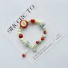 Pulsera de Cerámica Jingdezhen Nueva Historieta China Pulsera Boutique Venta al por Mayor Estudiante Joker Explosiones Puesto del Mercado Nocturno Pulsera
