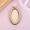 Mini Pequeño Bordado Bordado Elástico Marco de Bordado Círculo Colgante de Madera de Comercio Exterior Joyería Colgante de Bordado Hecho a Mano Manualidades DIY