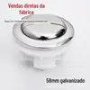 Louça Sanitária para Banheiro Acessórios para Vaso Sanitário 20cm Bolha Duplo Acionamento Acessórios para Caixa D'Água Acessórios para Banheiro Acessórios para Vaso Sanitário