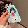 Cartoon pelúcia Palm orelhas grandes cão adequado para airpods caso protetor três gerações pro2 Apple Bluetooth headset shell macio