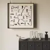 Pintura Decorativa Moderna Minimalista de Lujo Ligero para Sala de Estar Arte Personalizado para Nichos Pintura Colgante para Pared de Hotel, Casa de Huéspedes, Habitación Modelo, Pasillo