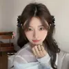 Pinza para el Cabello con Lazo Dulce y Elegante, Pasador para el Cabello de Oreja de Hada, Pinza Lateral para Flequillo de Niña, Pinza de Tiburón para el Cabello de Princesa