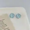 Frescos y Dulces Color Gotas de Aceite Elegantes Elegantes Pendientes de Alta Calidad Simples de Lujo Ligero Pendientes de Moda Pendientes para Mujer