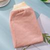 Frotar la toalla de baño frotando la espalda artefacto toalla de baño guantes hombres y mujeres fuertes no lastimar la espalda del hogar barro hurgando toalla de baño gris del noreste