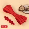 Fivela de cheongsam fivela flor de borboleta de quatro furos chinesa estilo nacional botão trançado à mão acessórios decorativos Hanfu retrô