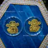 Pegatinas de Teléfono Doradas para Riqueza Instantánea, con Adhesivo Posterior, Pegatinas de Oro de 2 mg, Regalos Promocionales de Tienda de Oro para Transmisiones en Vivo