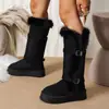 Otoño 2026 Nuevo Talla Grande Botas Casuales Cómodas para Mujer Estilo Europeo y Americano Modernas para Exteriores Talla Única