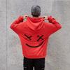 2024 Nova Marca Tendência Exportação Transfronteiriça Masculino Primavera & Outono Moda Casual Combinação de Cores Moletom Sorridente Masculino Manga Longa Estilo Esportivo