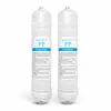 Nuevo Producto 2026 para Uso Doméstico, Cartucho de Filtro de Algodón PP Transparente de Conexión Rápida de Alta Calidad y Eficiente, Filtro de Óxido de Una Micra, Accesorio para Purificador de Agua