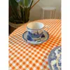 Superávit na Balança Comercial Jbs Castelo Azul Porcelana Amarela Vintage Prato para Bife Prato Fundo Prato para Sobremesa de Chá da Tarde Tigela de Arroz