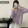 Cárdigan de Punto Suave y Pegajoso con Trenzado de Diamante para Mujer, Cuello Redondo, Chaqueta de Botones, Estilo Suave Primavera/Otoño 2026, Prendas de Punto Versátiles