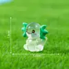 País Transfronterizo Nuevo Producto Micro-Paisaje Creativo Sentado Hexagonal Figura de Dragón Accesorios de Decoración DIY Mini Adornos de Escritorio