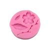 Molde de Silicone para Bolo de Flor de Ameixeira e Flor de Inverno, Molde de Cola em Formato de Flor, Molde de Gesso para Chocolate, Ferramenta de Confeitaria