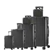 Equipaje transfronterizo 12/14/18/20/24/ 28 pulgadas juego de equipaje de viaje venta al por mayor personalizada maleta de gran capacidad con cerradura de combinación