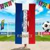 Toalla de Playa Copa Mundial 2026, Usa, Canadá y México Equipo de Fútbol Microfibra Secado Rápido Absorbente Toalla de Baño, Toalla Deportiva