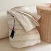 Manta de algodón tejida con patrón de nubes de grado A para otoño e invierno, adecuada para camas individuales o dobles, lavable a máquina, suave y cómoda para dormir, engrosada para abrigar, e ideal para primavera, otoño e invierno