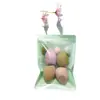 Kit de Esponjas para Maquillaje de Color Macarrón Transfronterizo 4 Grandes 3 Pequeñas Esponja para Pulgar Esponja de Algodón Esponja Mini