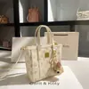 Dropshipping Bolsa de Mão Estilo Cesta Estampada de Alta Qualidade 2026 Novo Modelo Bolsa de Nicho de Luxo Leve Atacado