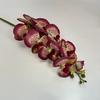 Orquídeas Phalaenopsis Artificiais de 9 Flores no Atacado, Flores Decorativas Nórdicas para Mesa de Jantar, Decoração Suave para Montagem de Cenário de Casamento, Orquídeas Phalaenopsis Falsas