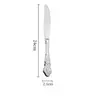 Cross304 Acero Inoxidable Hueco Grabado Cubiertos Cuchillo Tenedor Cuchara de la Corte Real Set Estilo Europeo Cuchillo para Bistec Tenedor Cuchara de Postre