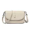 Bolsa Feminina de Couro PU Macio Estilo Novo 2026, Bolsa Transversal Fashion para Mães de Meia-Idade, Bolsa de Ombro Prática e Moderna, Bolsa de Mão Casual