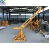 Equipo de elevación pequeño para ingeniería de construcción, Vehículo de elevación de carga para exteriores, Máquina elevadora de grano para uso doméstico con ángulo completo