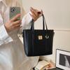 Nuevo Bolso de Mano Texturizado para Mujer 2025 Versión Coreana Bolso de Hombro Versátil Bolso Tote Retro de Gran Capacidad Bolso de Mujer para Exportación