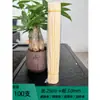 Brochetas Desechables Zibo para Barbacoa y Oden para Uso Comercial, Brochetas de Hierro para Hot Pot Pollo, Brochetas para Barbacoa con Mangos de Bambú