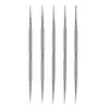 Pluma de Puntos Doble de Acero Inoxidable en Stock del Fabricante, Pluma de Puntos para Uñas, Pluma de Flor de Gancho, Pluma de Puntos y Pintura para Uñas, Pluma de Tallado