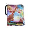 Álbum de Cartas Pokemon 4 Ranuras 9 Compartimentos Pokemon Cuero Colección Álbum Transfronterizo Dropshipping Tarjeta Cremallera Almacenamiento Álbum Bolsa