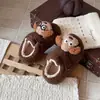 Zapatos para Niños 2026 Otoño Nuevas Llegadas Niñas Birkenstock Felpa Cálidos de Algodón Niños Lindos de Dibujos Animados Bebé Zapatos Peludos