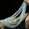 Contas de vidro transparente estilo gelo rachado para pulseira, colar DIY feito à mão, materiais para miçangas, acessórios de joalheria atacado